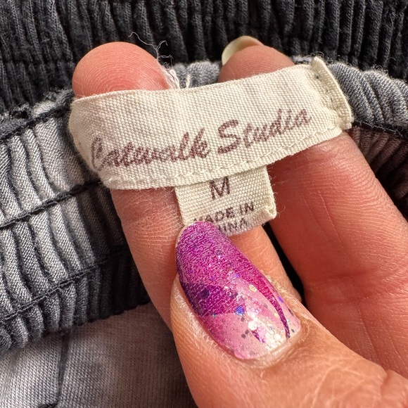 Tie Dye Black and Gray Strapless Dress - Picture 8 of 10